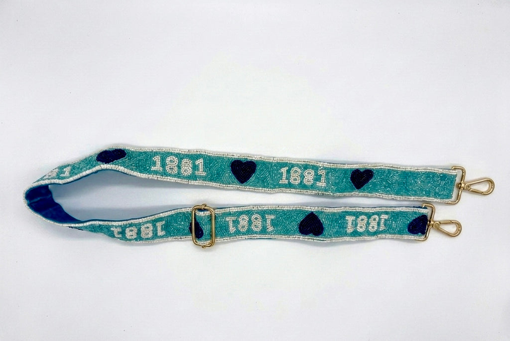1881 Hand Beaded Bag Strap