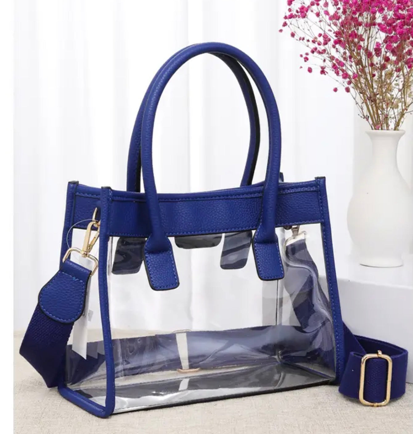 Heritage Clear Satchel Tote