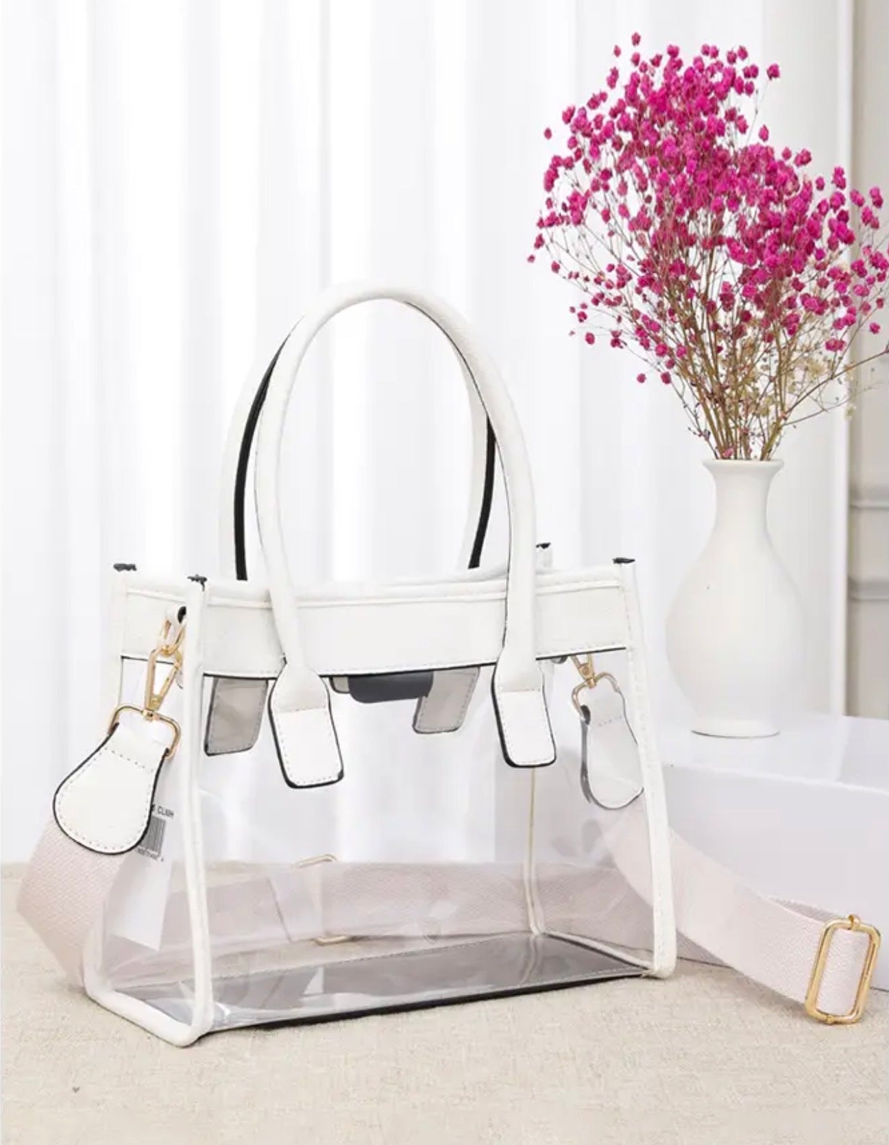 Heritage Clear Satchel Tote